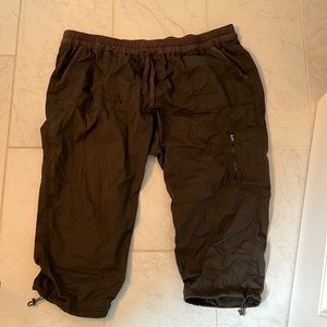 Lane Bryant capri jogger pants